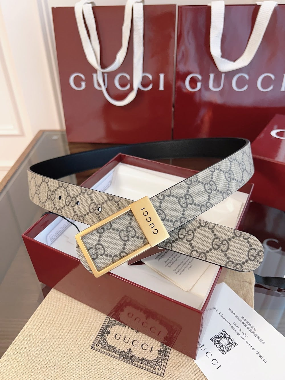 Dragons Bags Guccin Luxury Belt --108276