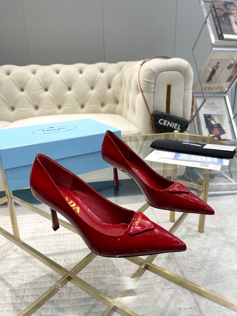Dragons Bags Prada Luxury Heels --53372