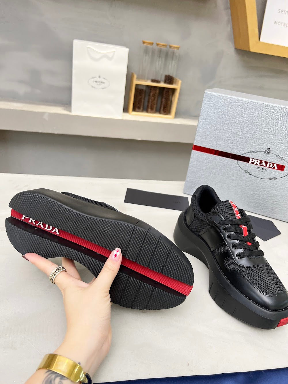 Dragons Bags Prada Luxury Heels --53224
