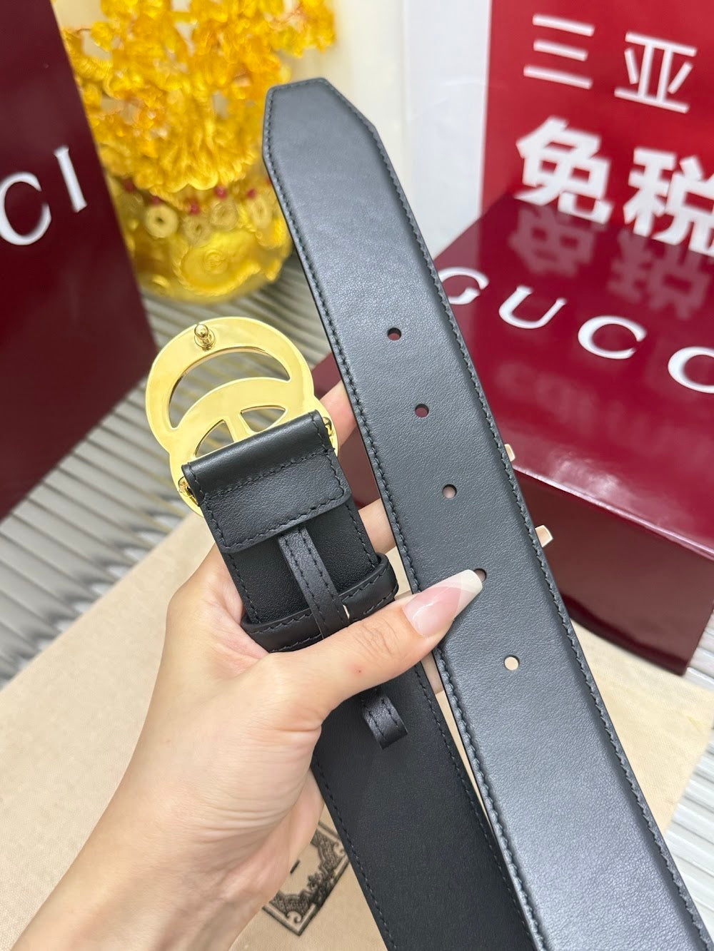 Dragons Bags Guccin Luxury Belt --108196