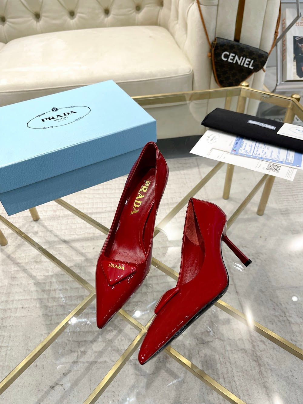Dragons Bags Prada Luxury Heels --53355