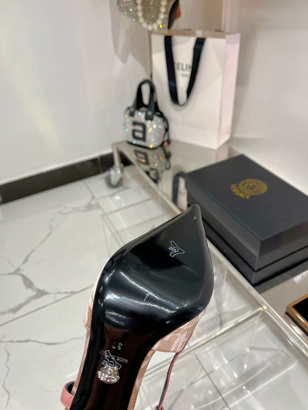 Dragons Bags Versace Luxury Heels --50933