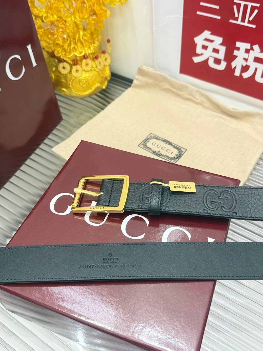 Dragons Bags Guccin Luxury Belt --105483
