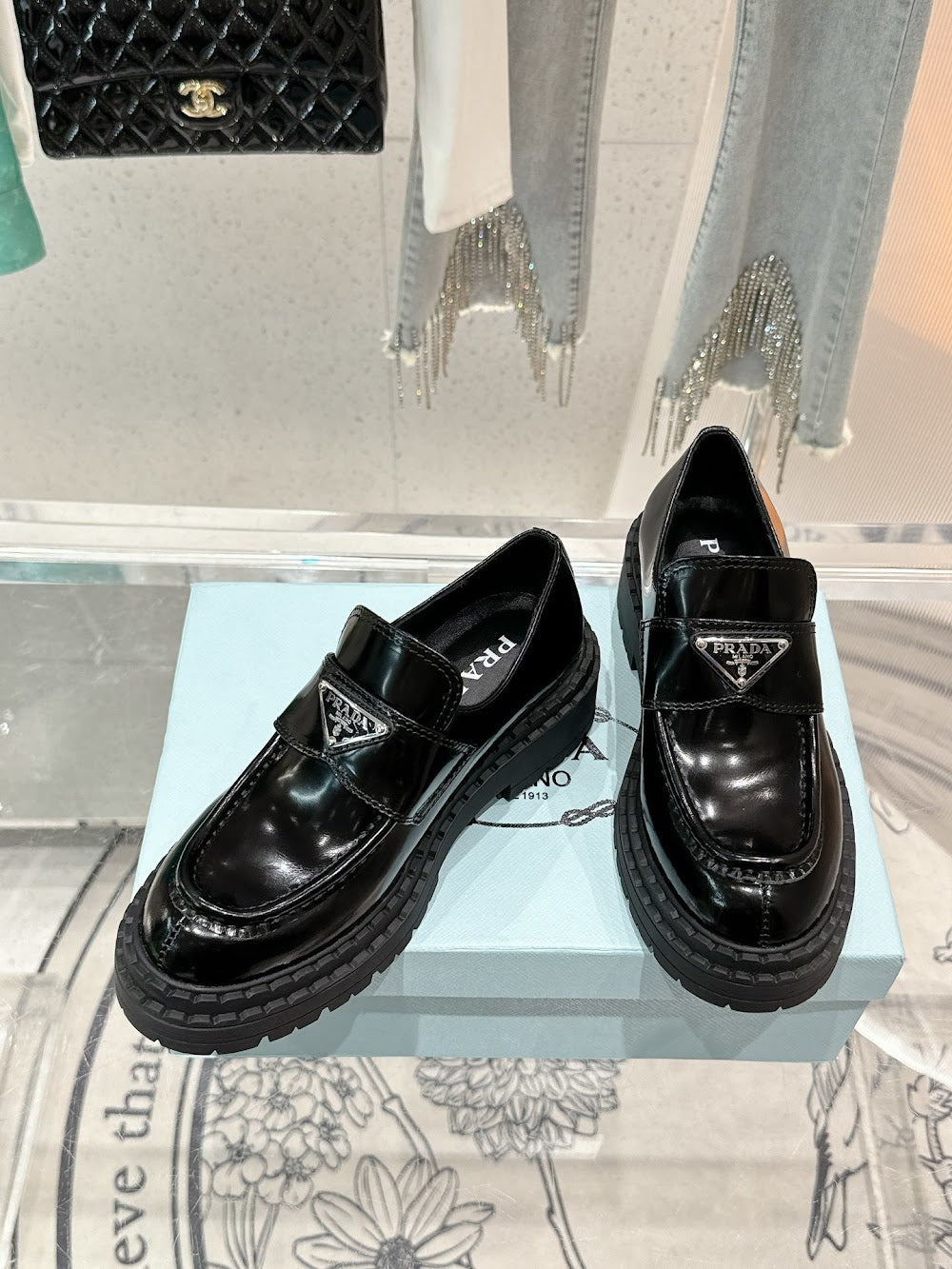 Dragons Bags Prada Luxury Heels --53324