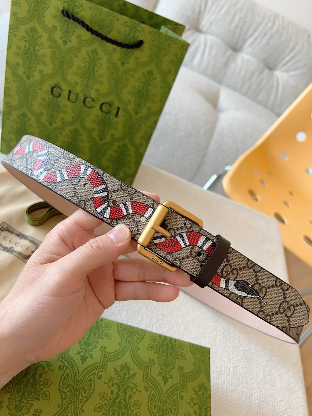 Dragons Bags Guccin Luxury Belt --105154