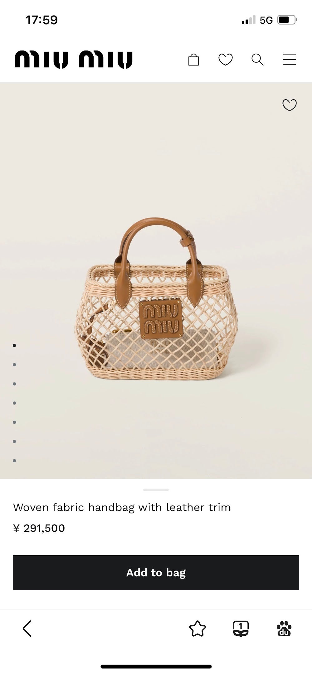 Dragons Bags Miun Miun Luxury Bag --122893