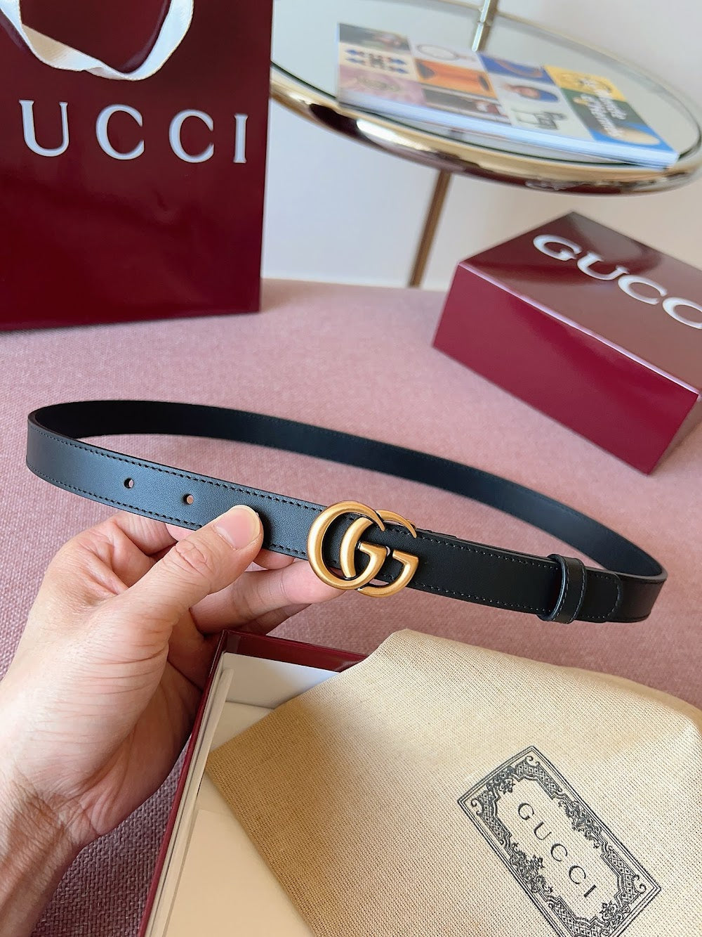 Dragons Bags Guccin Luxury Belt --105638