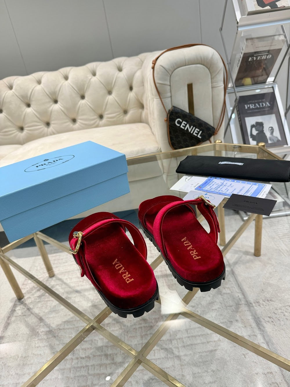 Dragons Bags Prada Luxury Heels --53483