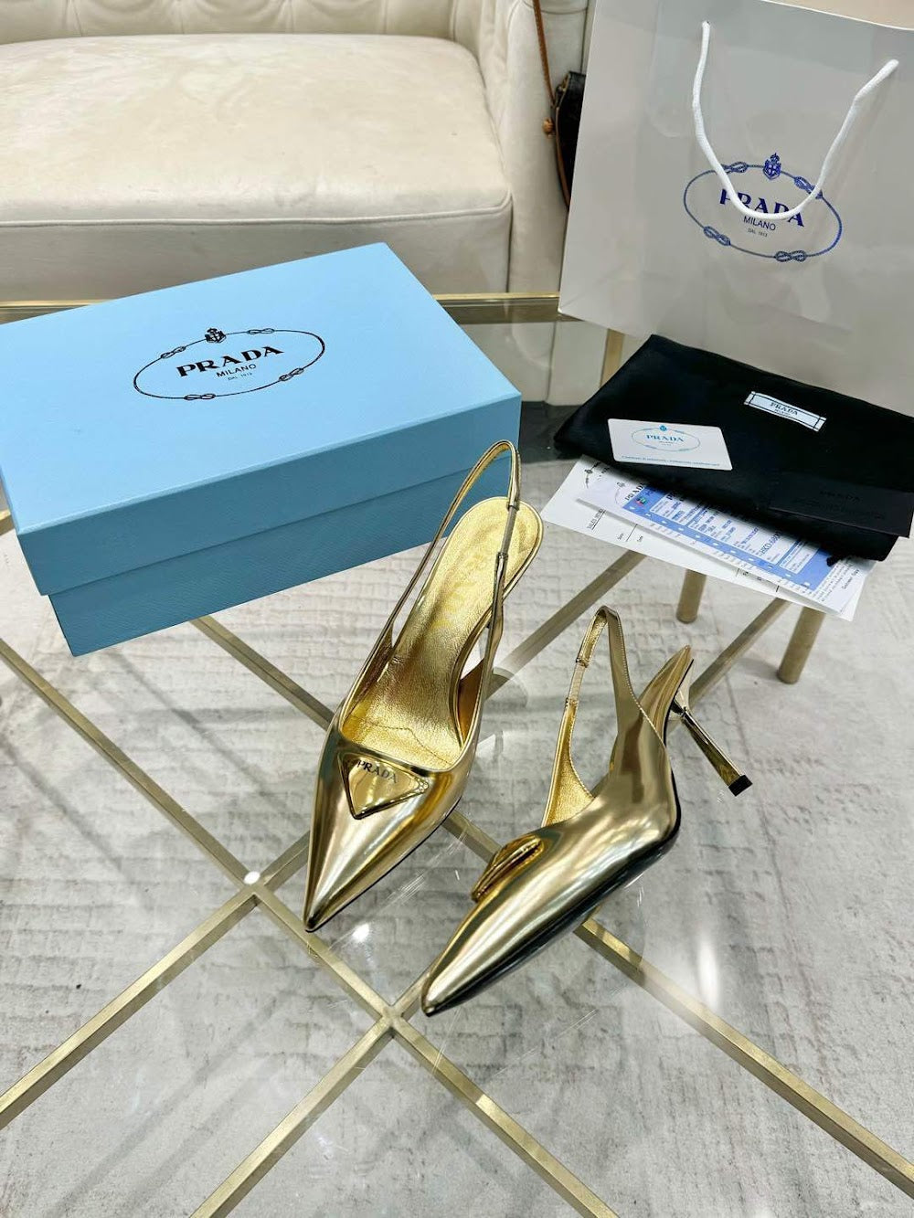 Dragons Bags Prada Luxury Heels --53454