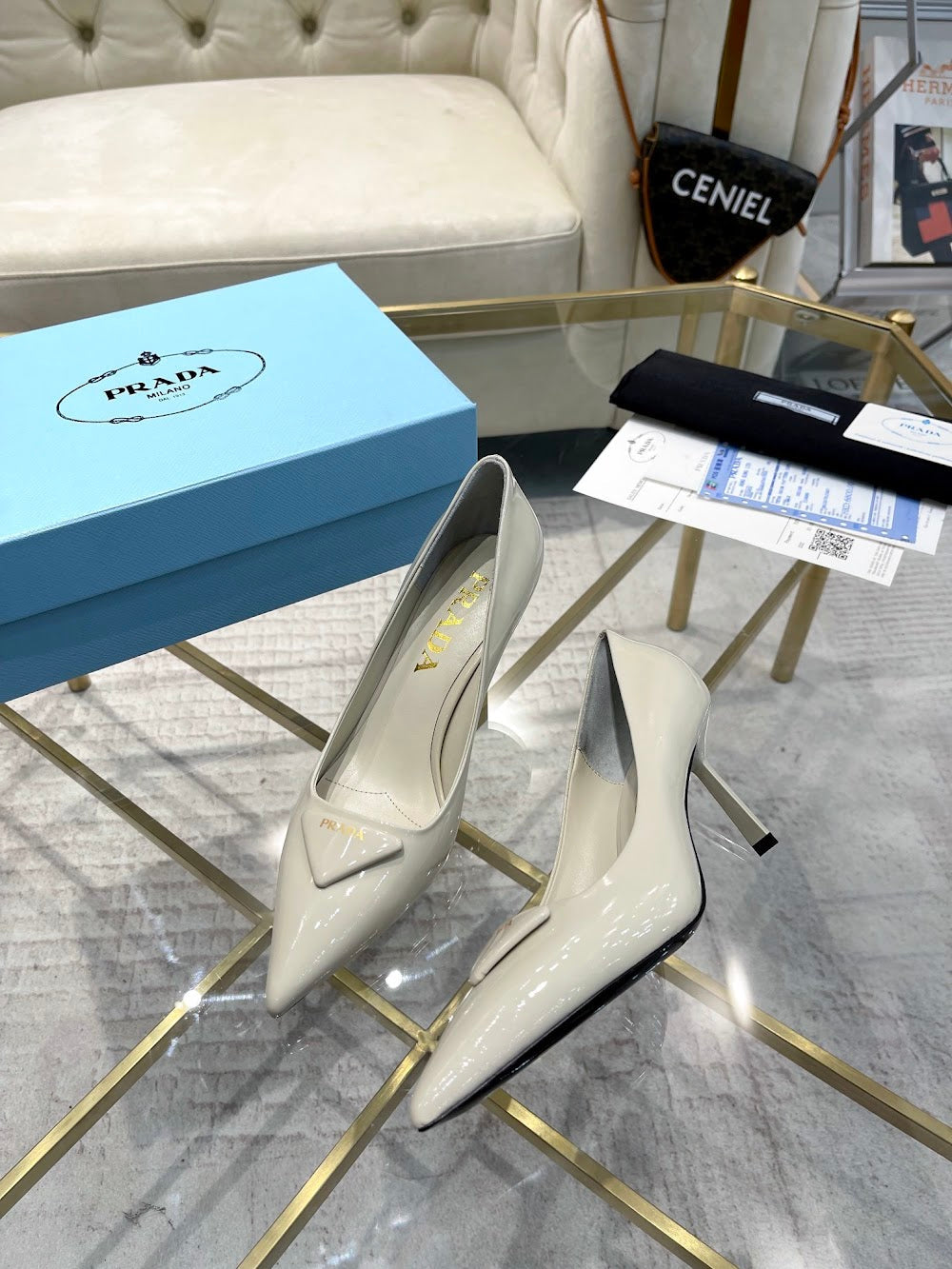 Dragons Bags Prada Luxury Heels --53348