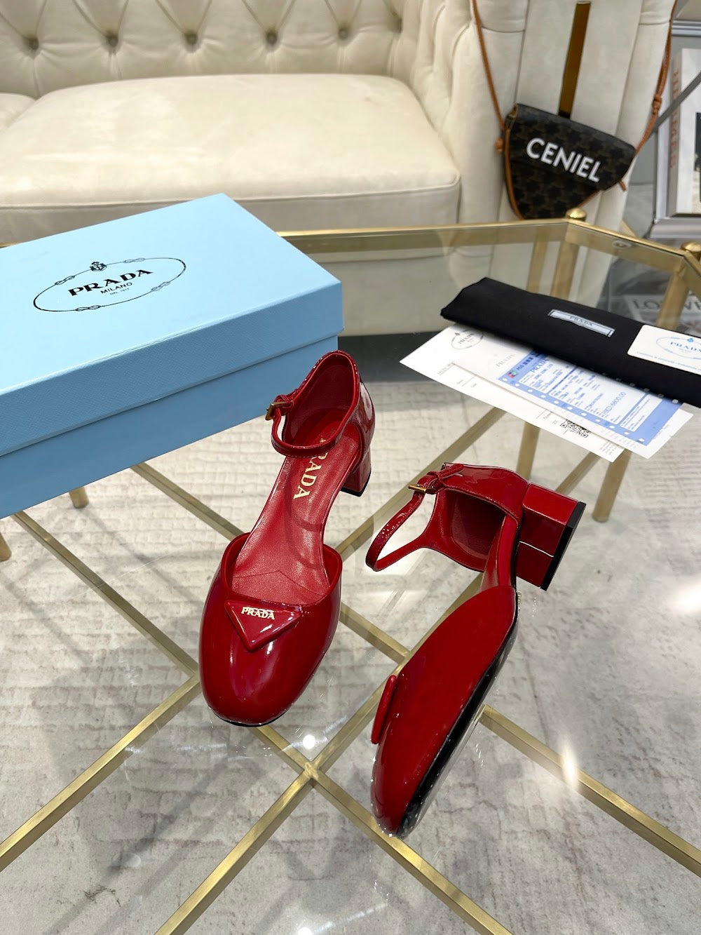 Dragons Bags Prada Luxury Heels --52964