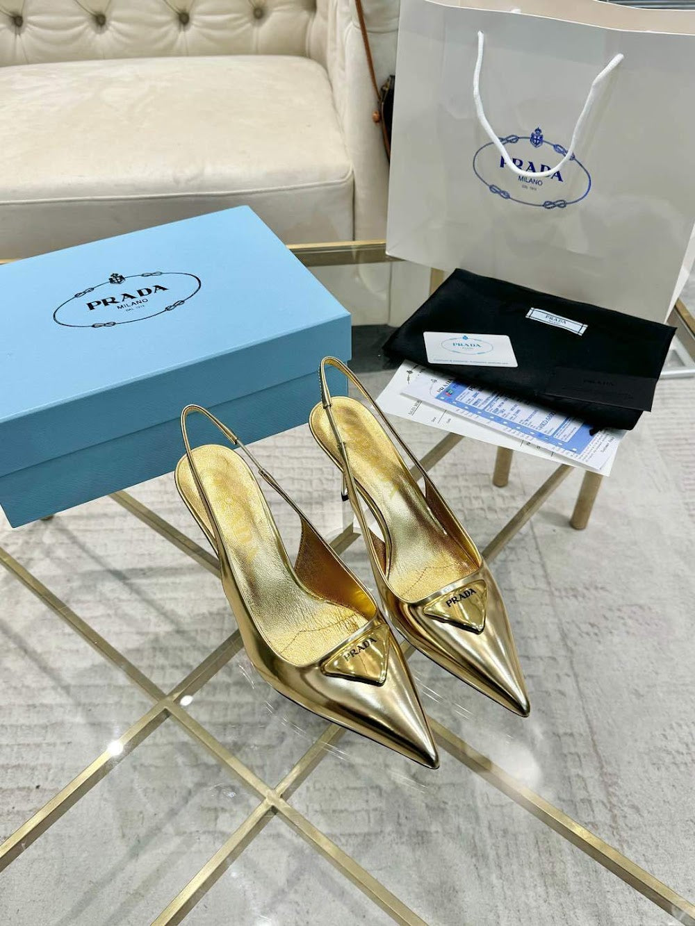 Dragons Bags Prada Luxury Heels --53454