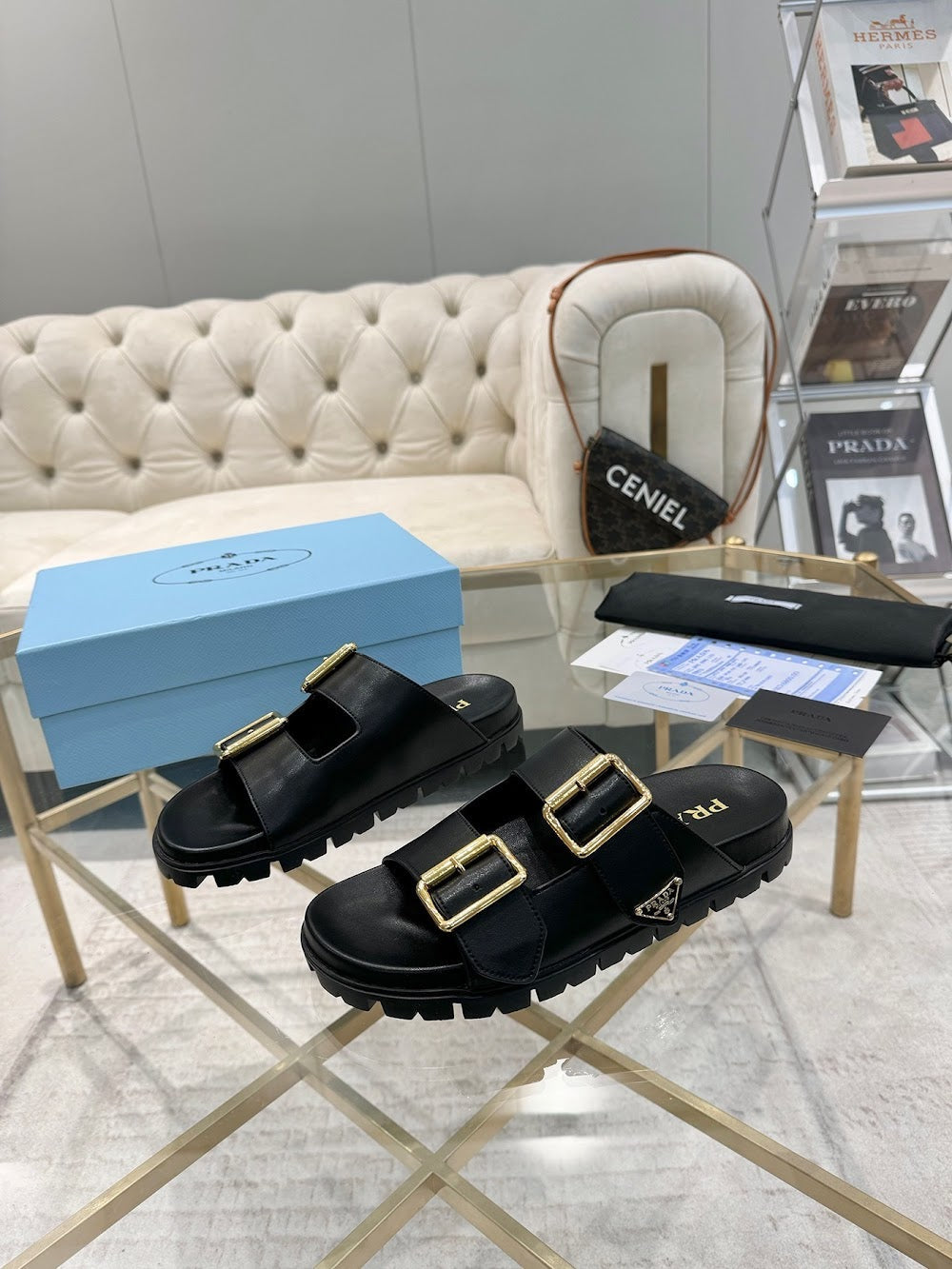 Dragons Bags Prada Luxury Heels --53017