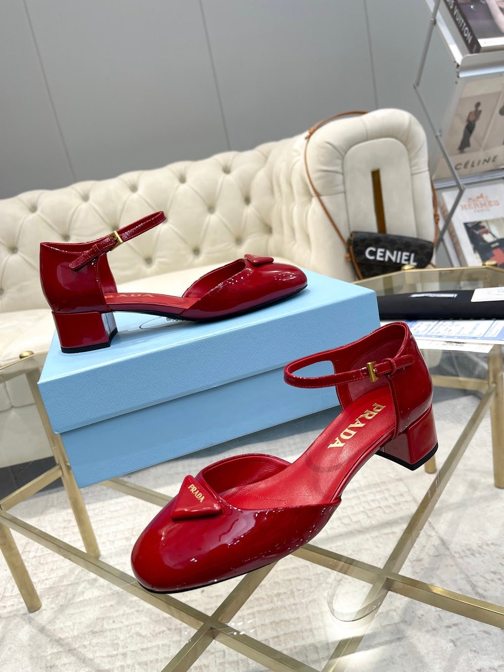 Dragons Bags Prada Luxury Heels --52964