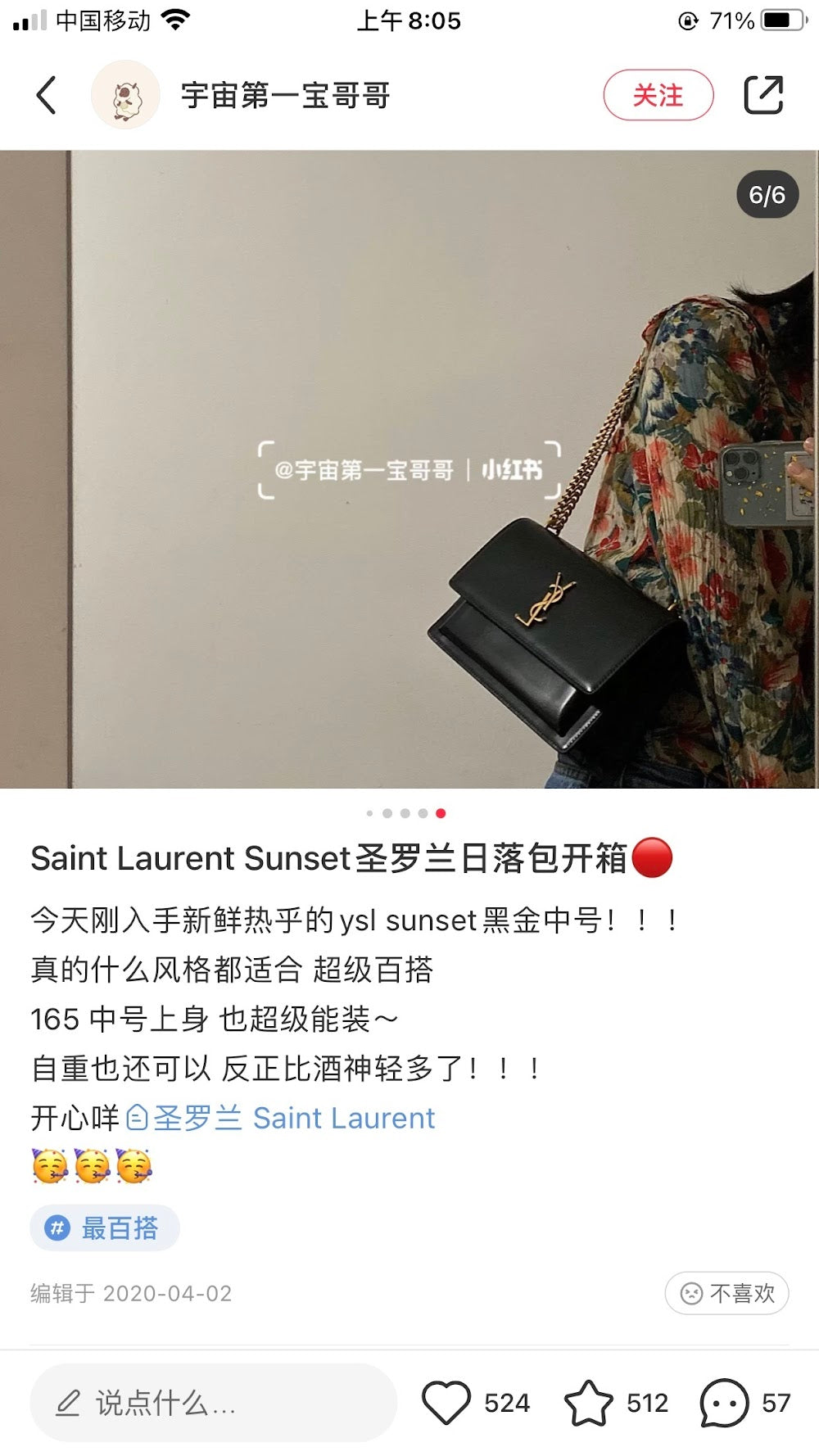 Dragons Bags YSLn Luxury Bag --119964