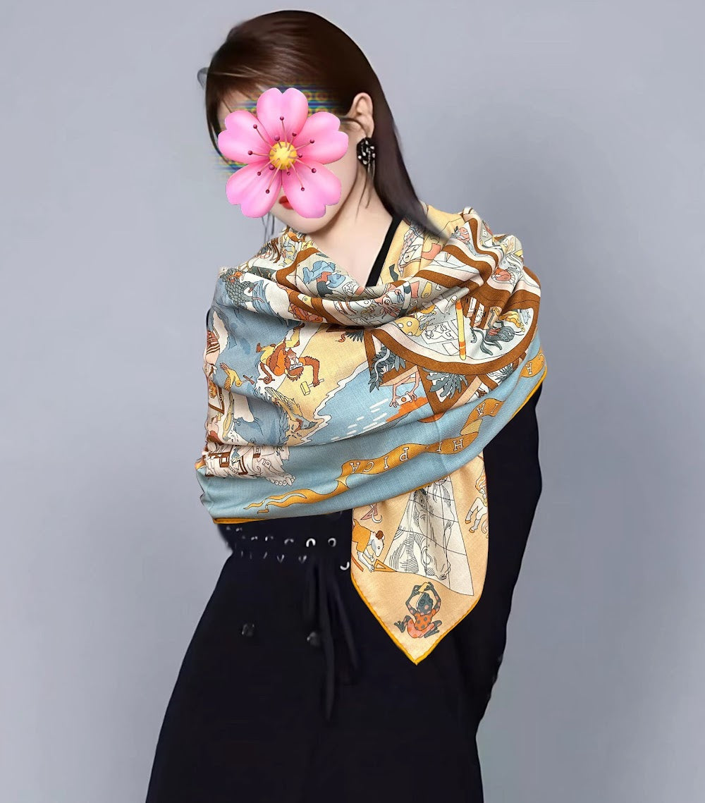 Dragons Bags Premium Designer Scarf --99349