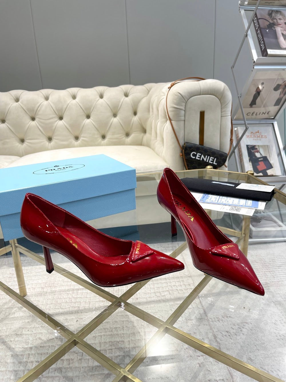Dragons Bags Prada Luxury Heels --53355