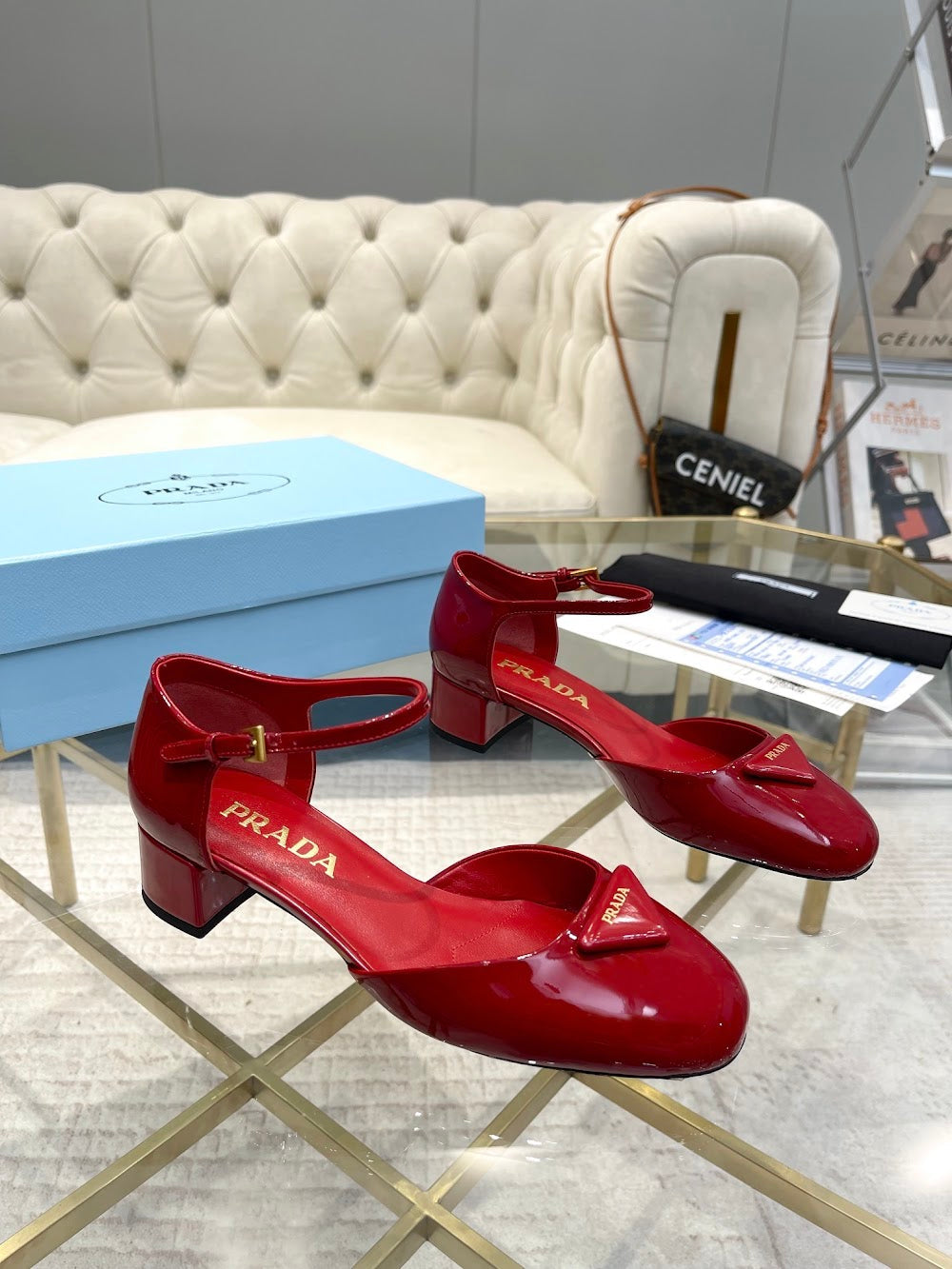Dragons Bags Prada Luxury Heels --52964