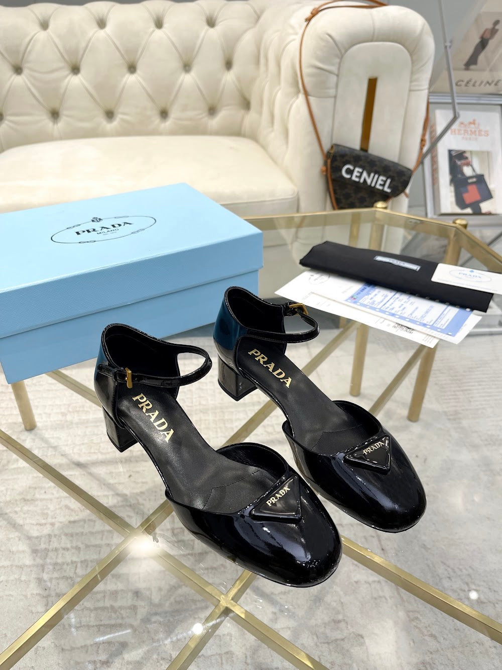 Dragons Bags Prada Luxury Heels --53349