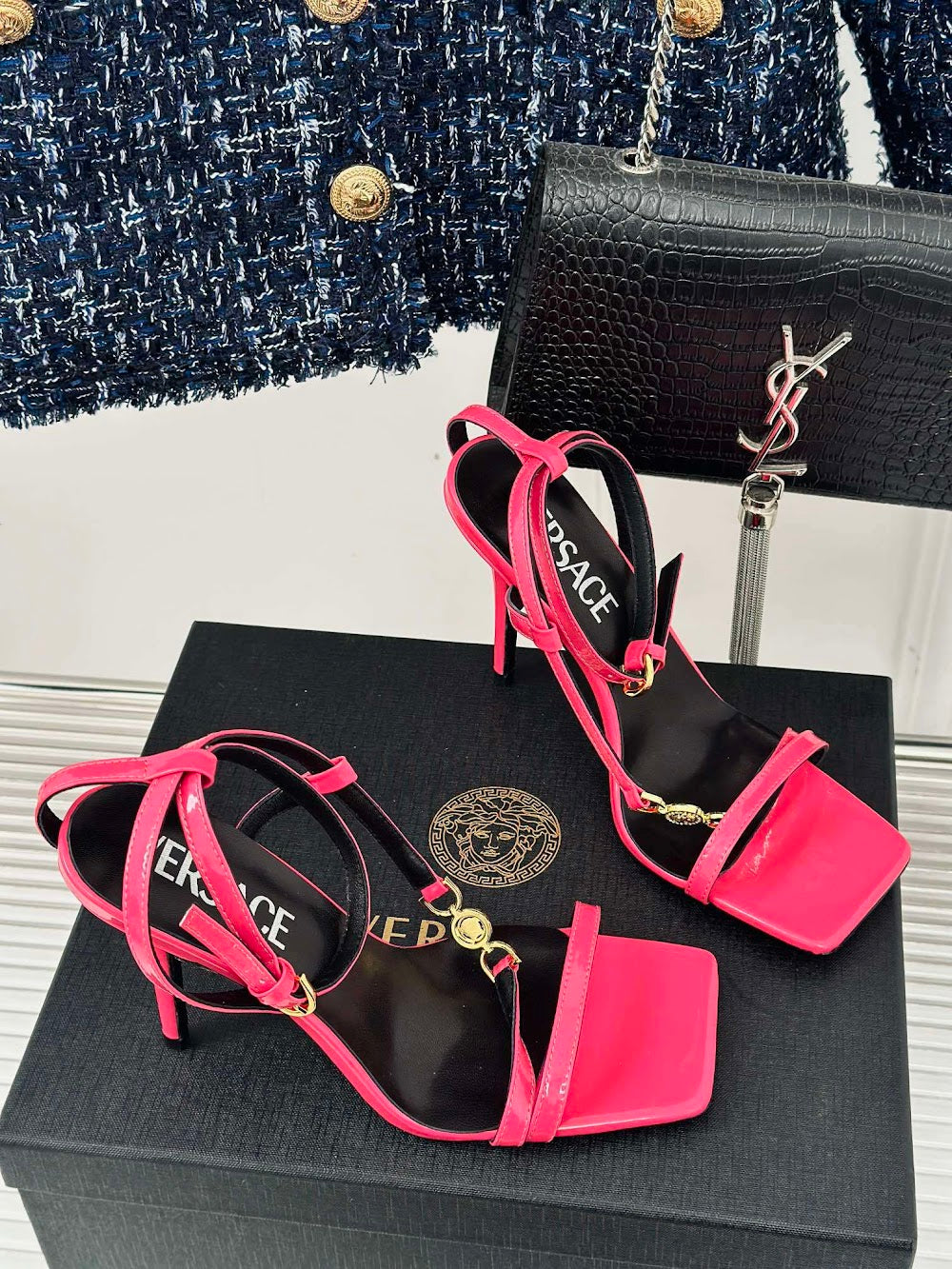 Dragons Bags Versace Luxury Heels --50973
