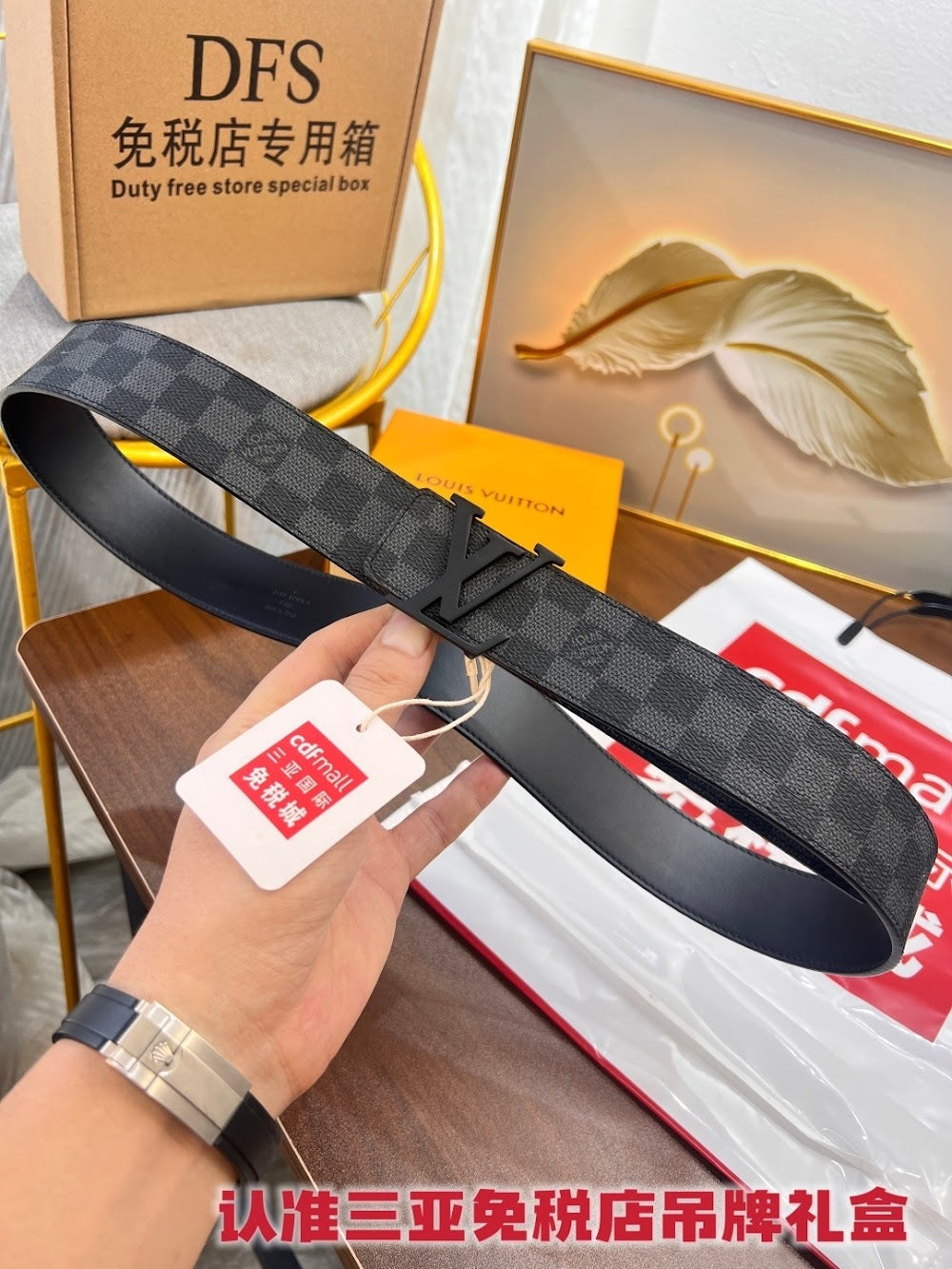 Dragons Bags ln Luxury Belt --107042