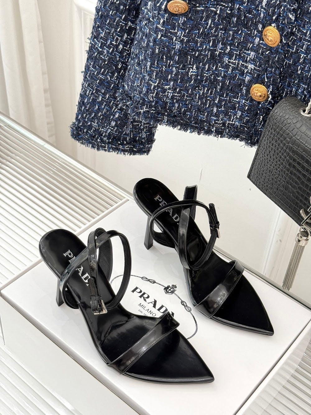 Dragons Bags Prada Luxury Heels --53228