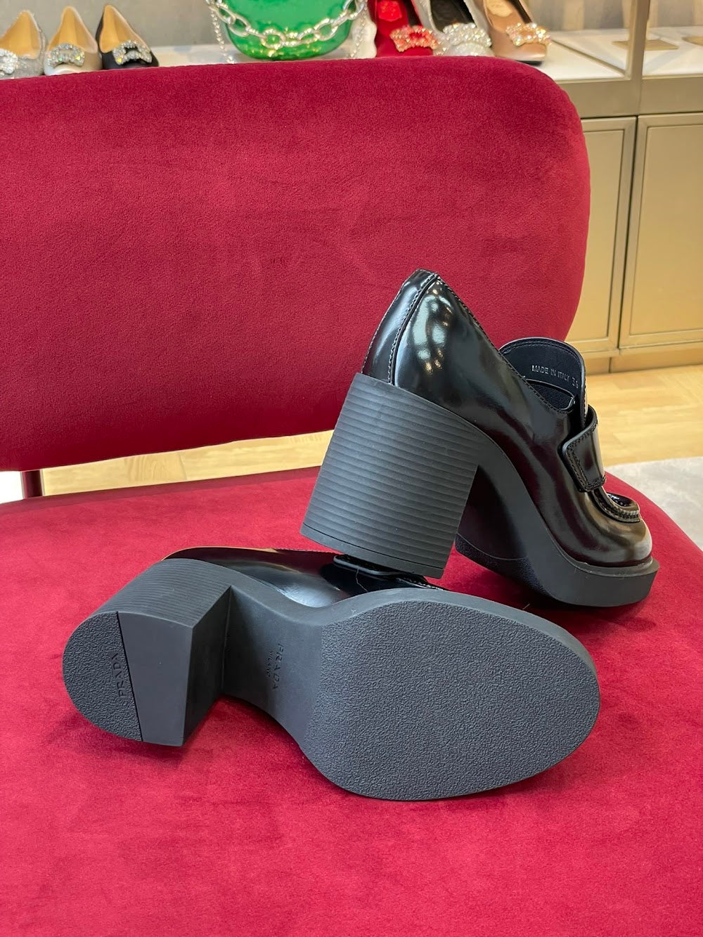 Dragons Bags Prada Luxury Heels --53242