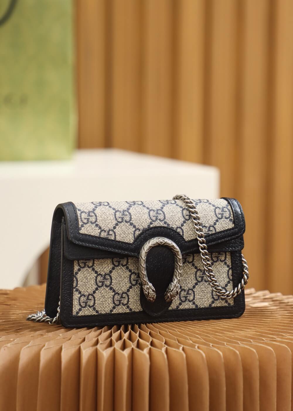 VBS476432 shoulder bag Leather grey?black