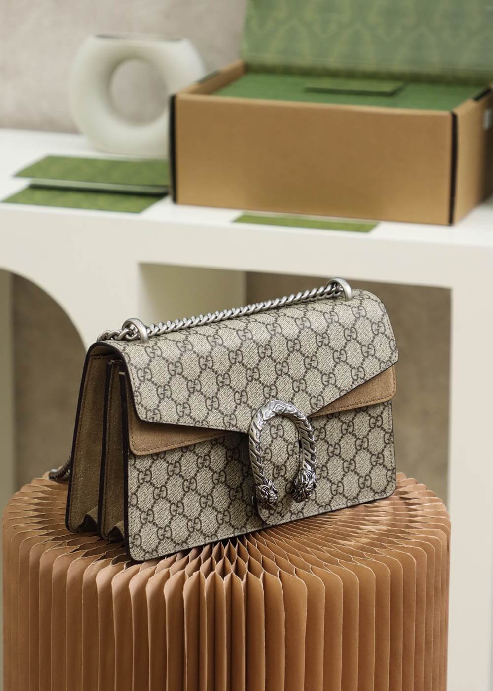 VBS400249 shoulder bag Leather grey