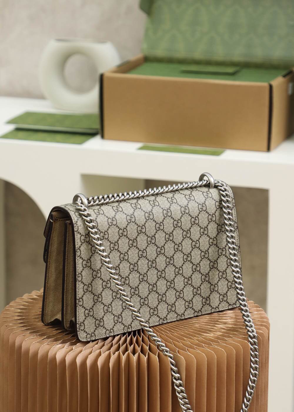 VBS400249 shoulder bag Leather grey