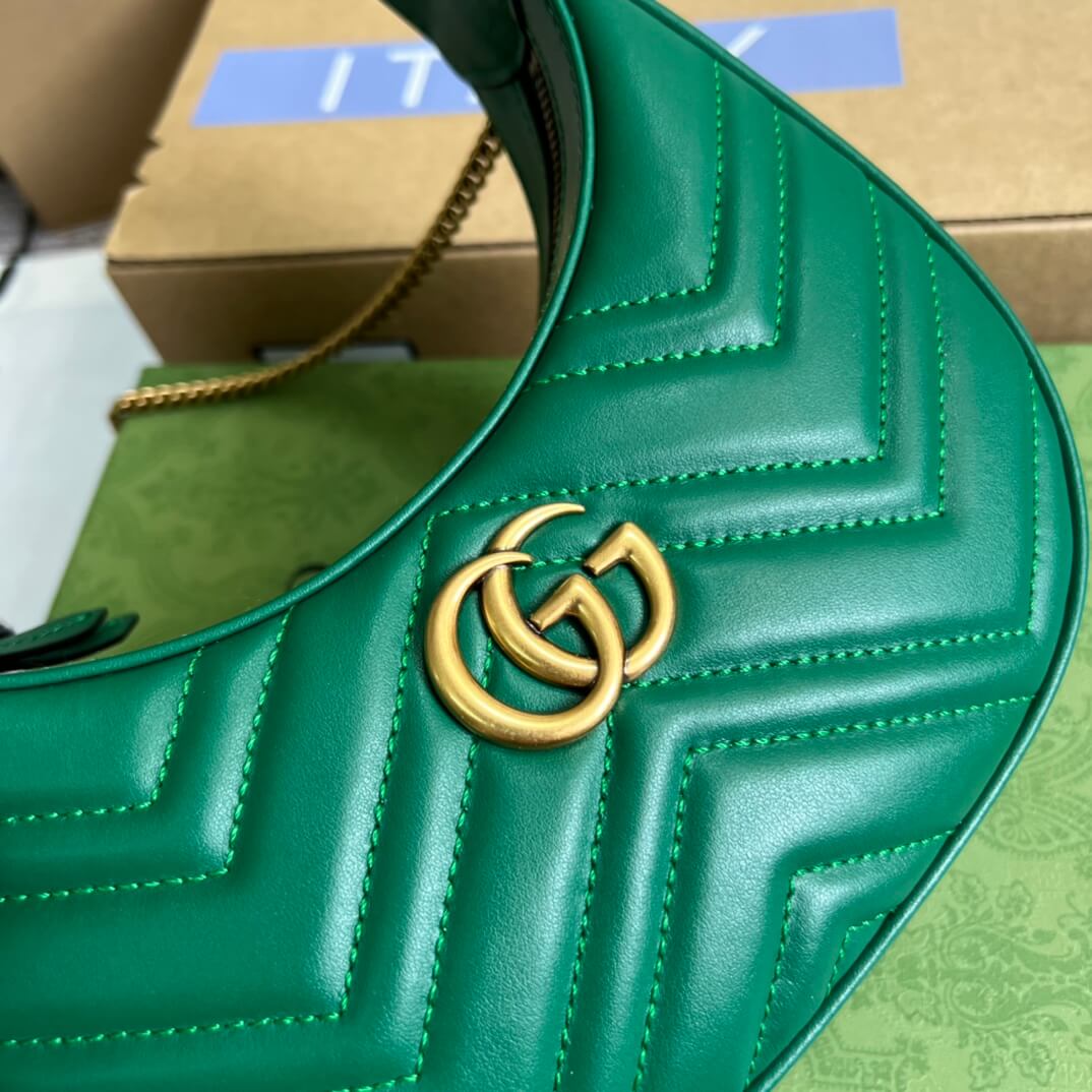 VBS699514 Mini Handbag 21cm green COWHIDE/ REAL LEATHER