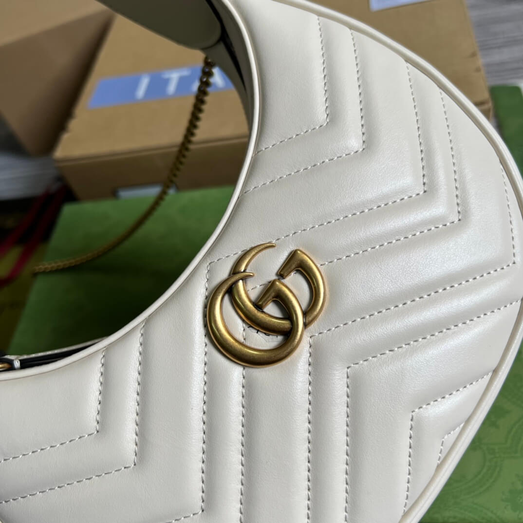 VBS 699514 Mini Handbag 21cm white COWHIDE/ REAL LEATHER
