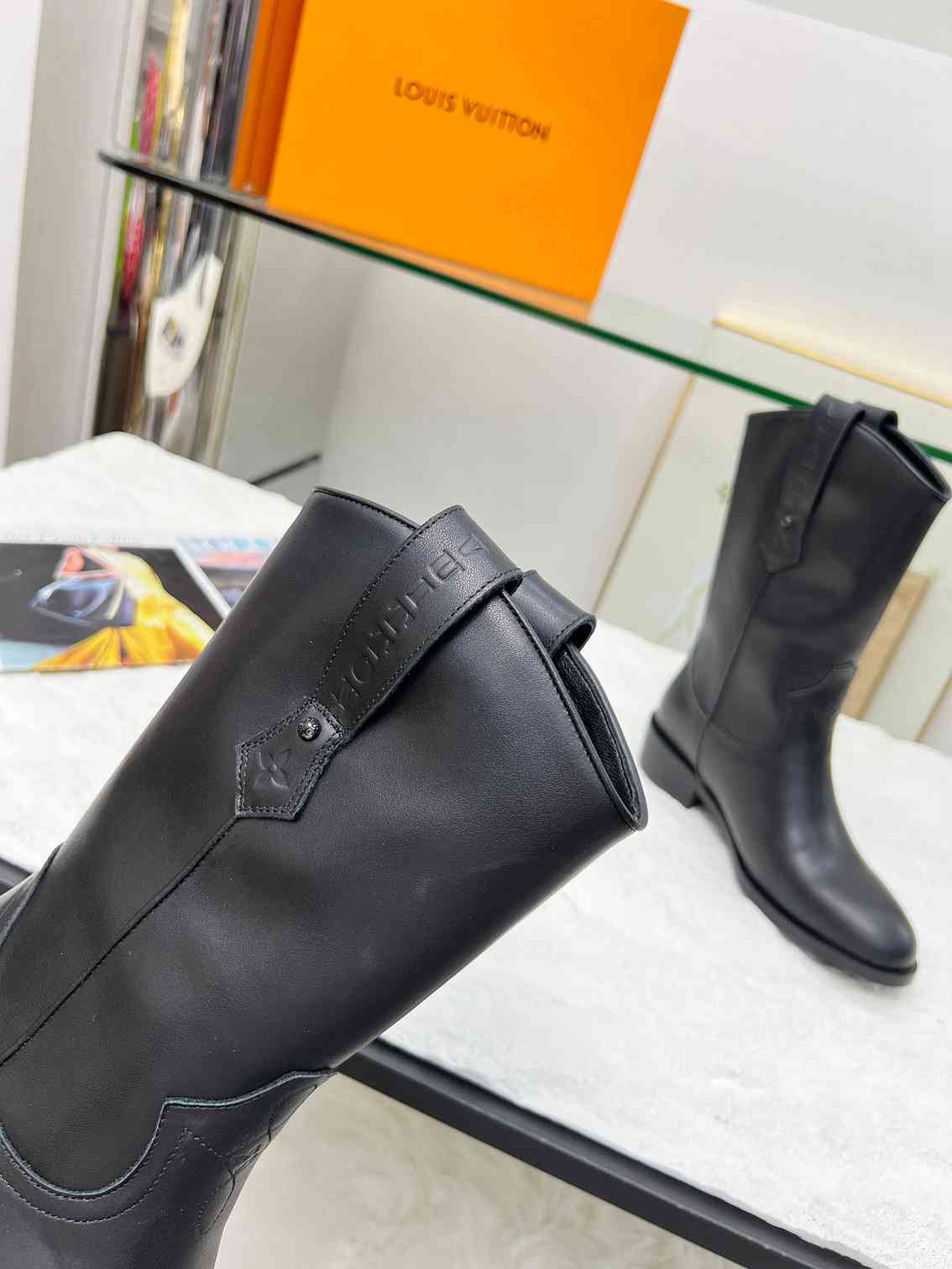 nmb nmb RIDER BOOTS BLACK 1AD7HT