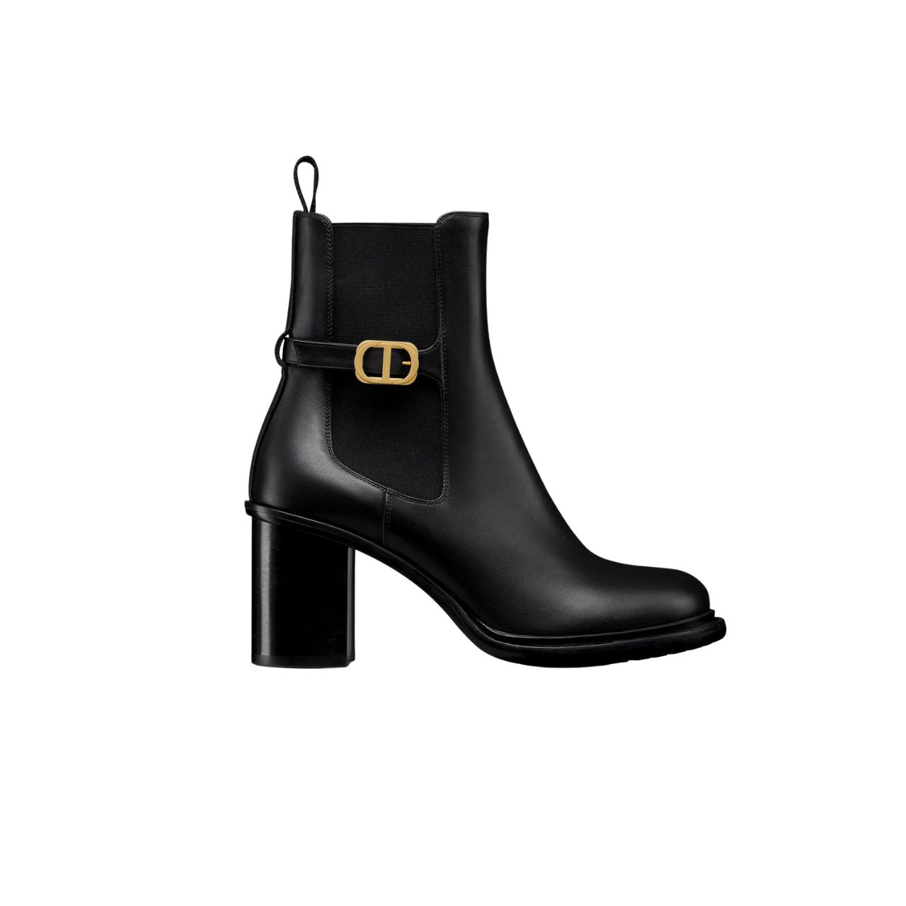 VBS 30 MONTAIGNE HEELED ANKLE BOOT BLACK SUPPLE CALFSKIN KCI950VSO S900