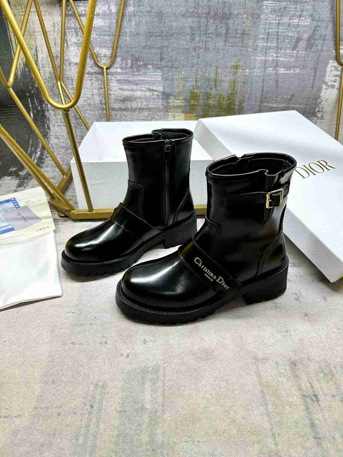 VBS D QUEST ANKLE BOOT BLACK KDT070VEA S900