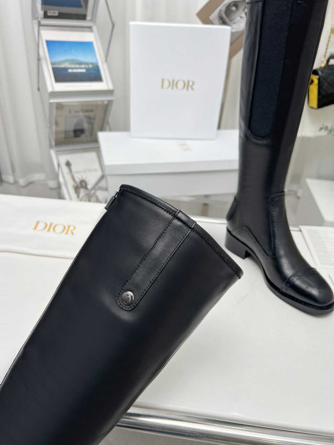 VBS D FOLK BOOT CALFSKIN BLACK