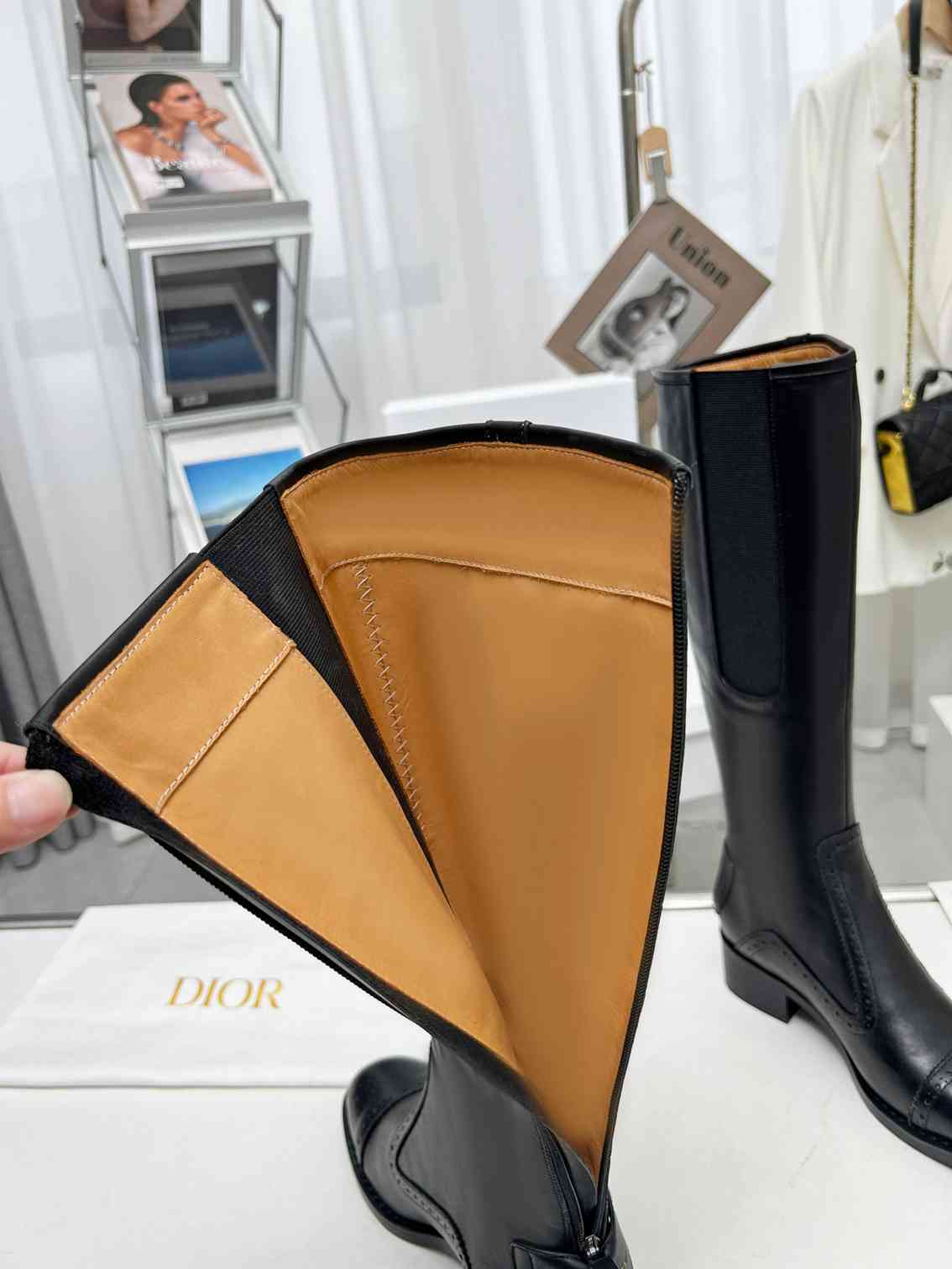 VBS D FOLK BOOT CALFSKIN BLACK