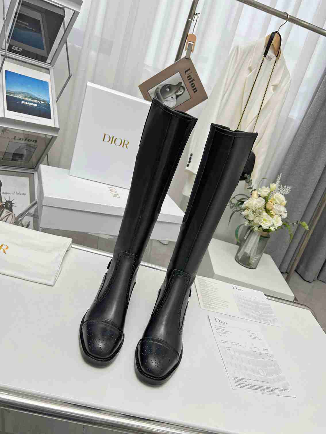 VBS D FOLK BOOT CALFSKIN BLACK
