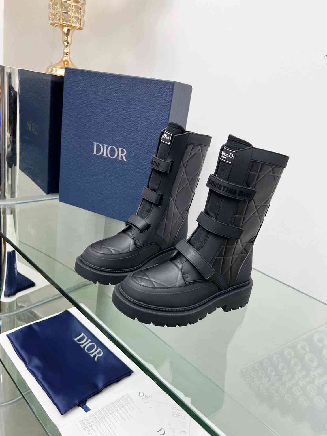 VBS DIO(R)EVOVBSTION ANKLE BOOTS RUBBER MACCROCANNAGE BLACK