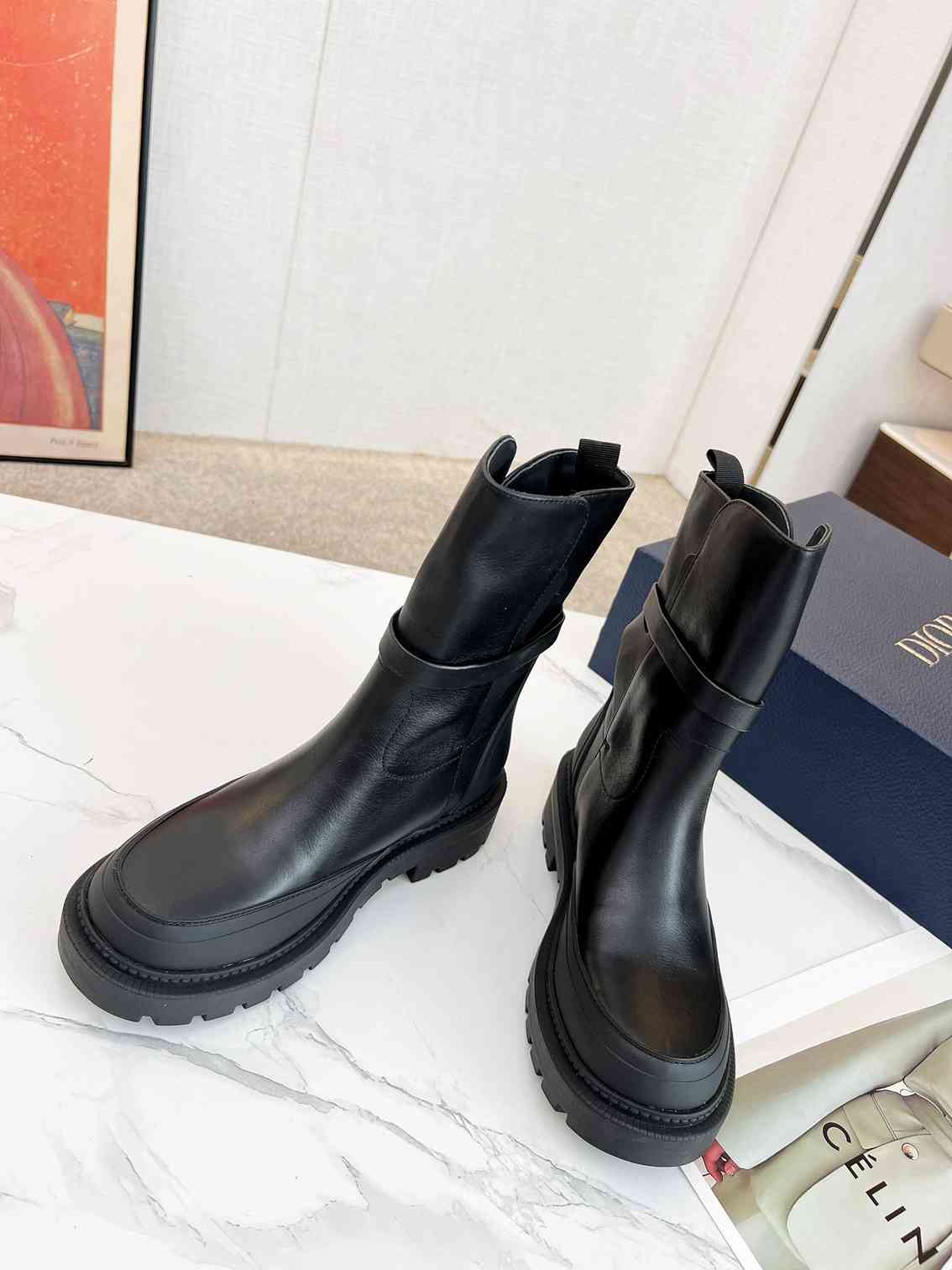 DD 30 MONTAIGNE ANKLE BOOT BLACK