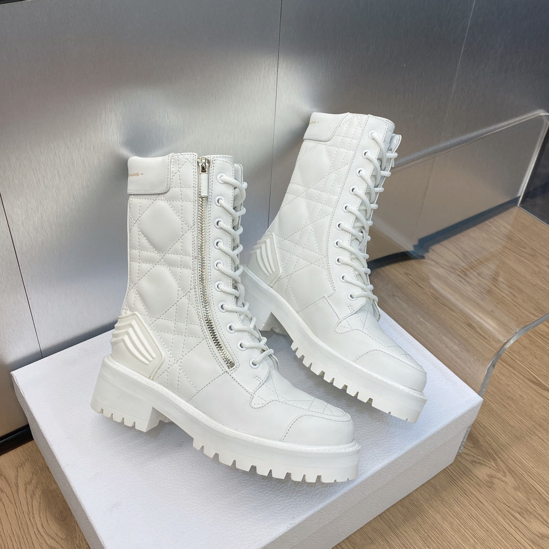 VBS D LEADER ANKLE BOOT WHITE KDI733CQC S03W