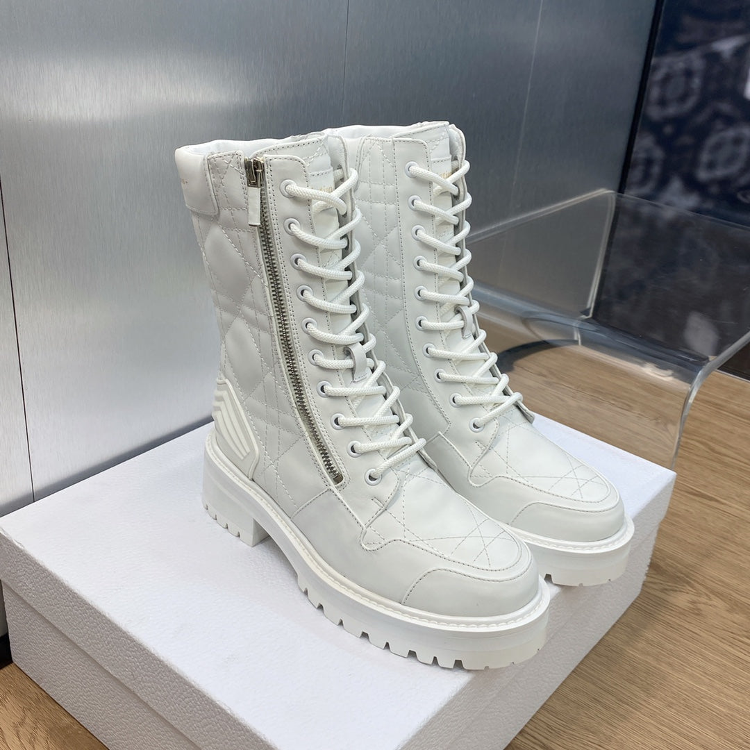 VBS D LEADER ANKLE BOOT WHITE KDI733CQC S03W