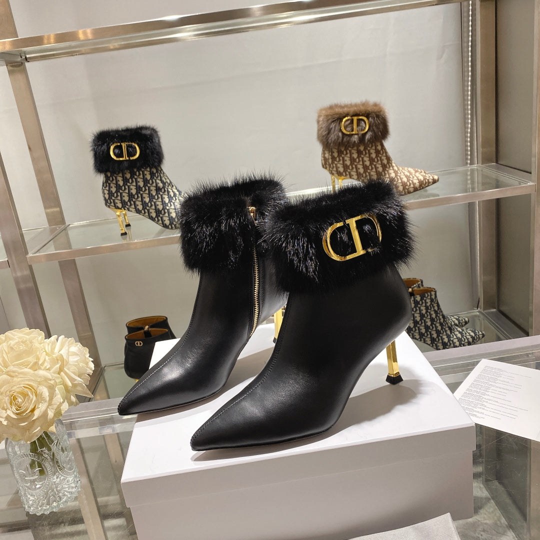 VBS CD ANKLE BOOTS BLACK