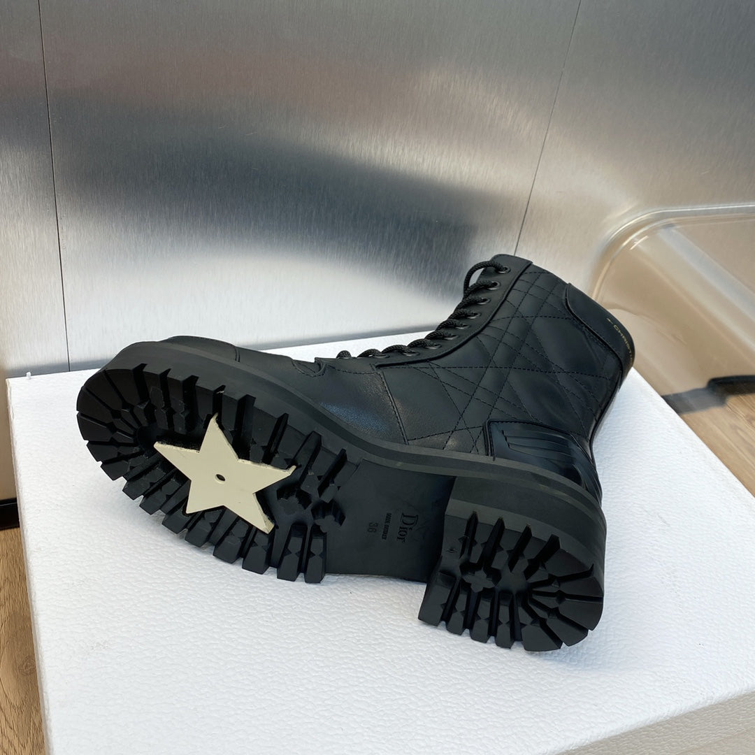 DD D LEADER ANKLE BOOT BLACK KDI733CQC S900