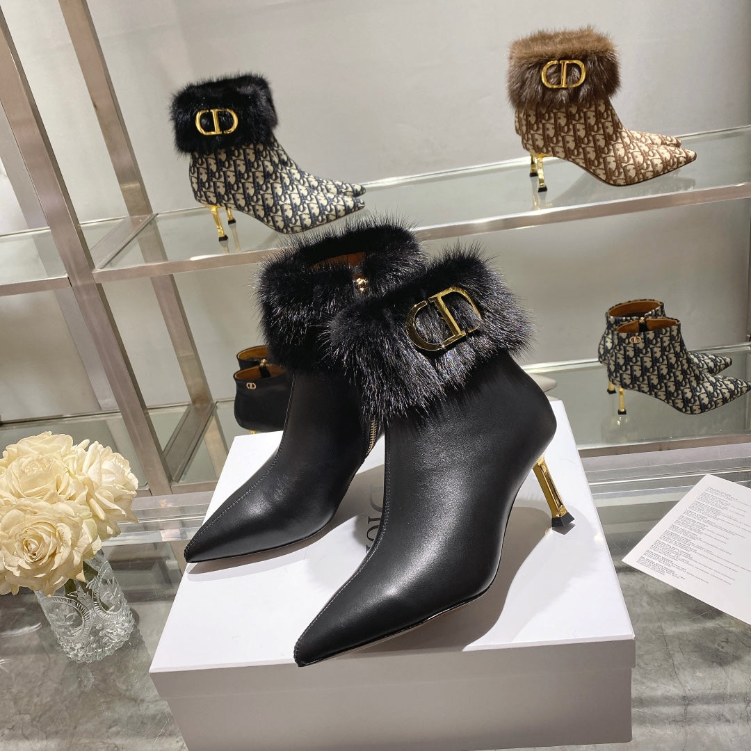 VBS CD ANKLE BOOTS BLACK