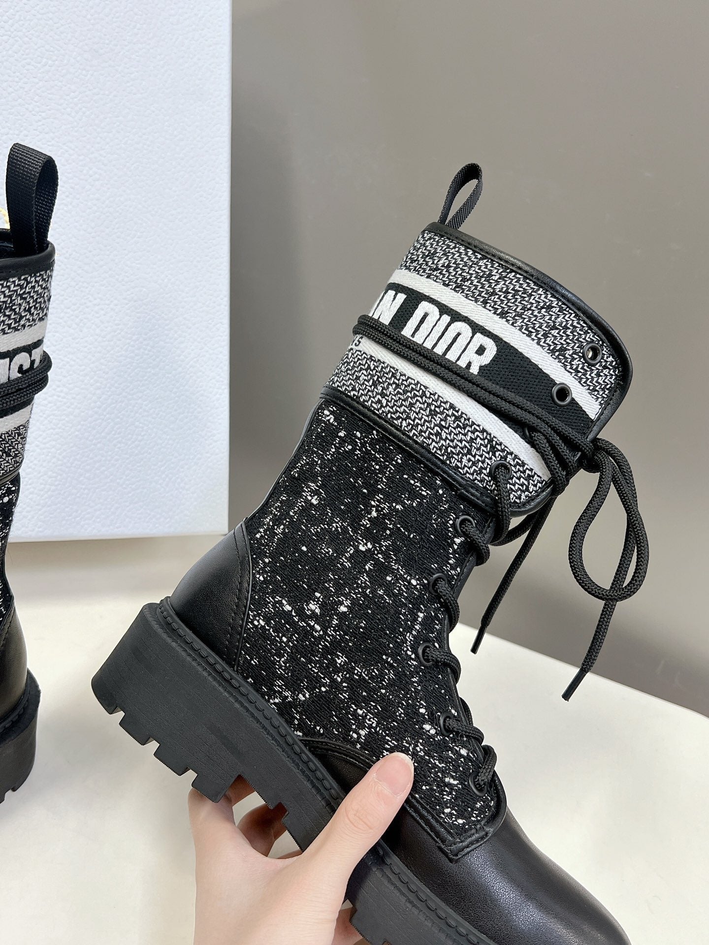 DD D MAJOR BOOTS BLACK