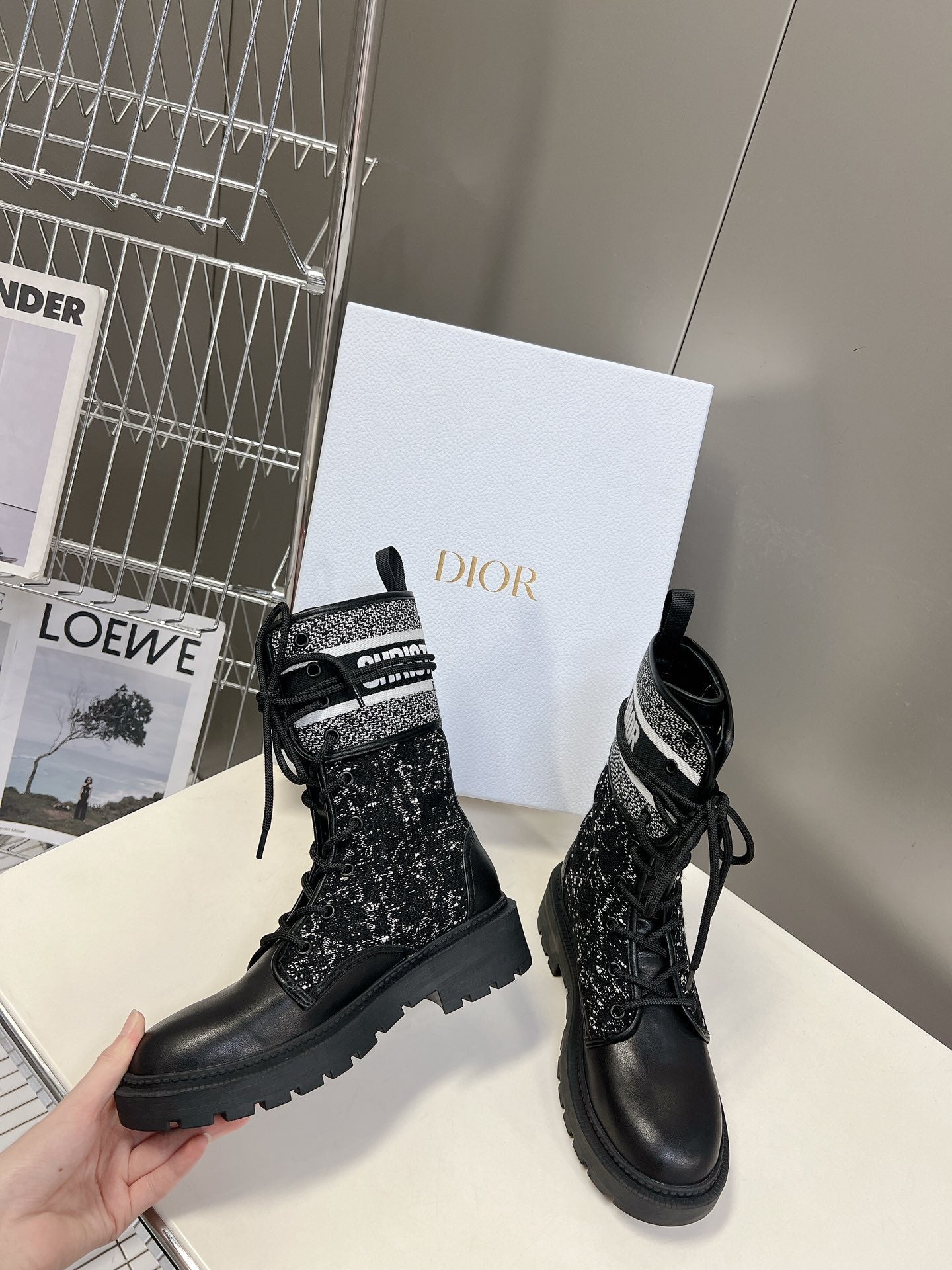DD D MAJOR BOOTS BLACK