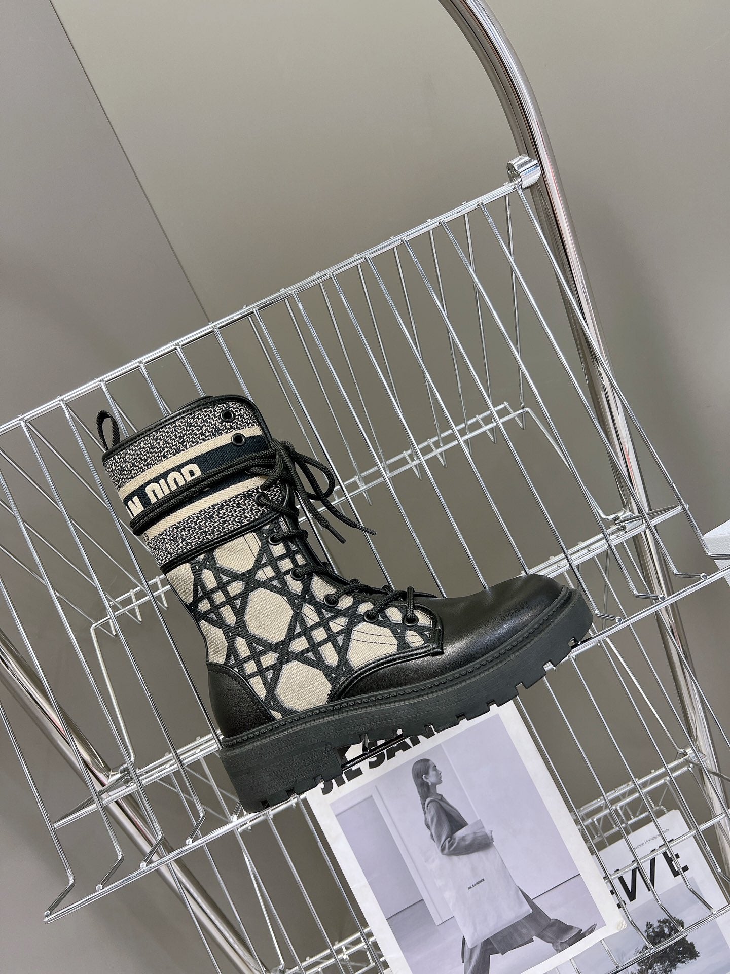 VBS D MAJOR BOOTS BLACK AND BEIGE