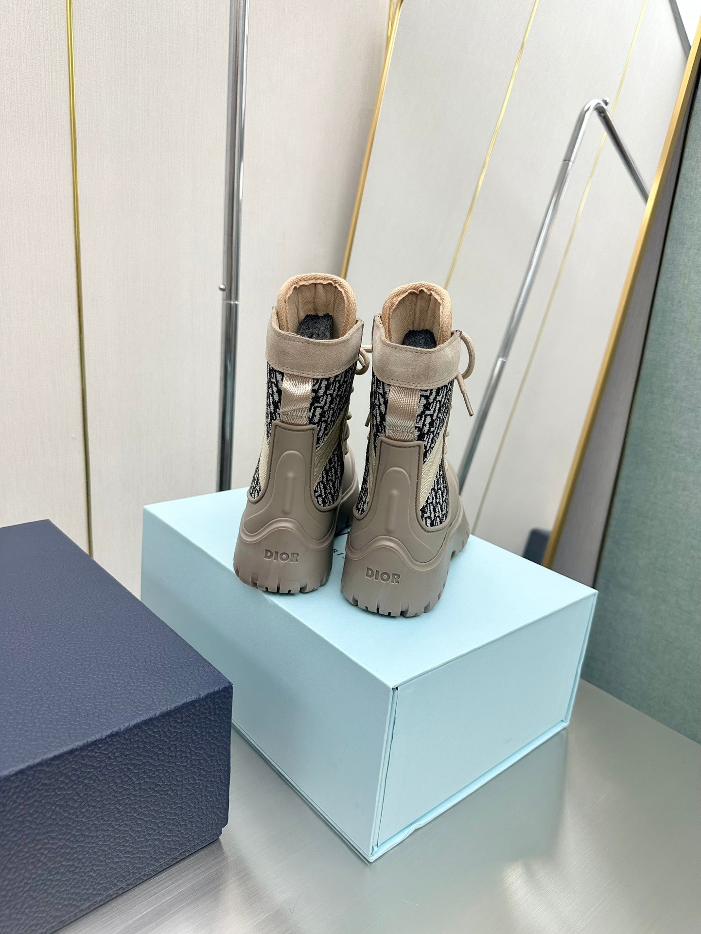 VBS GARDEN LACE UP BOOT BEIGE 3BO315ZYH H164