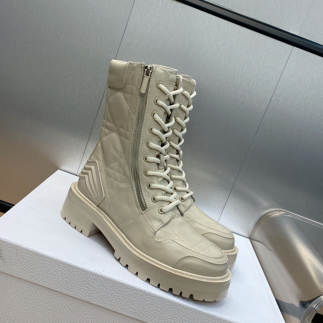 DD D LEADER ANKLE BOOT BEIGE